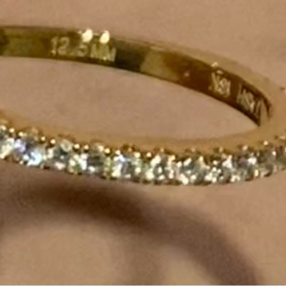 NIB Maria Tash Diamond Eternity Hoop Earring - Picture 6 of 10